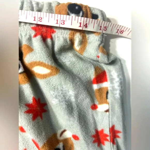 Rudolph The Red Nosed Reindeer Soft Touch Fleece Plush Pajama Pants ๐ฆ๐ด - Picture 8 of 11